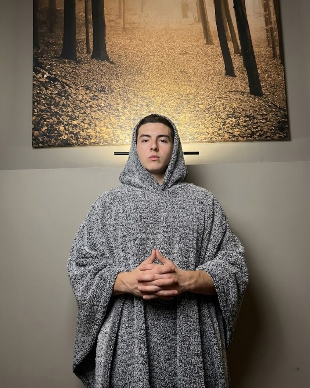 COOZA Battaniye Hoodie - Huzura Sarıl !