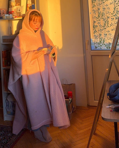 COOZA Battaniye Hoodie - Huzura Sarıl !